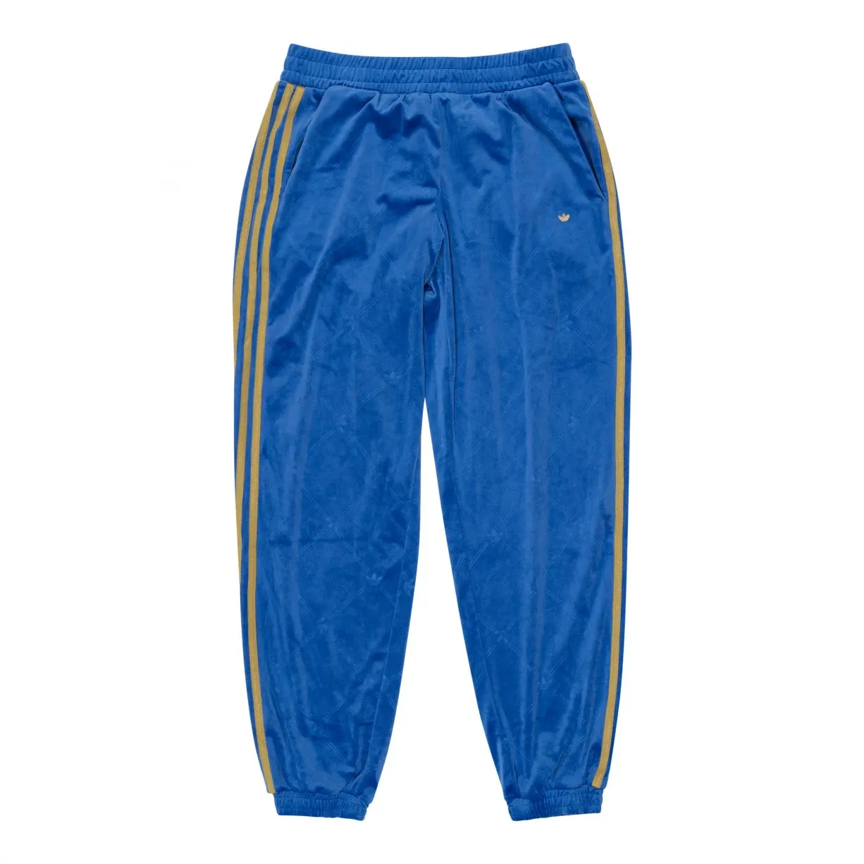 Adidas Velvet Track Pants w/ Embossed Monograms - Women's