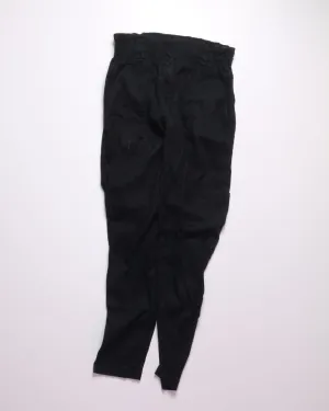 Black Elevenses Paperbag Pants, XS