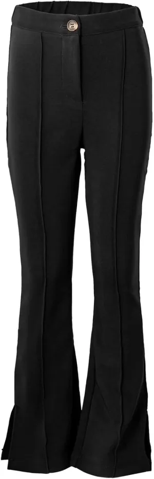 blibean Teen Girls Bell Bottom Pants Dressy Uniform Pants Size 6-15 Years