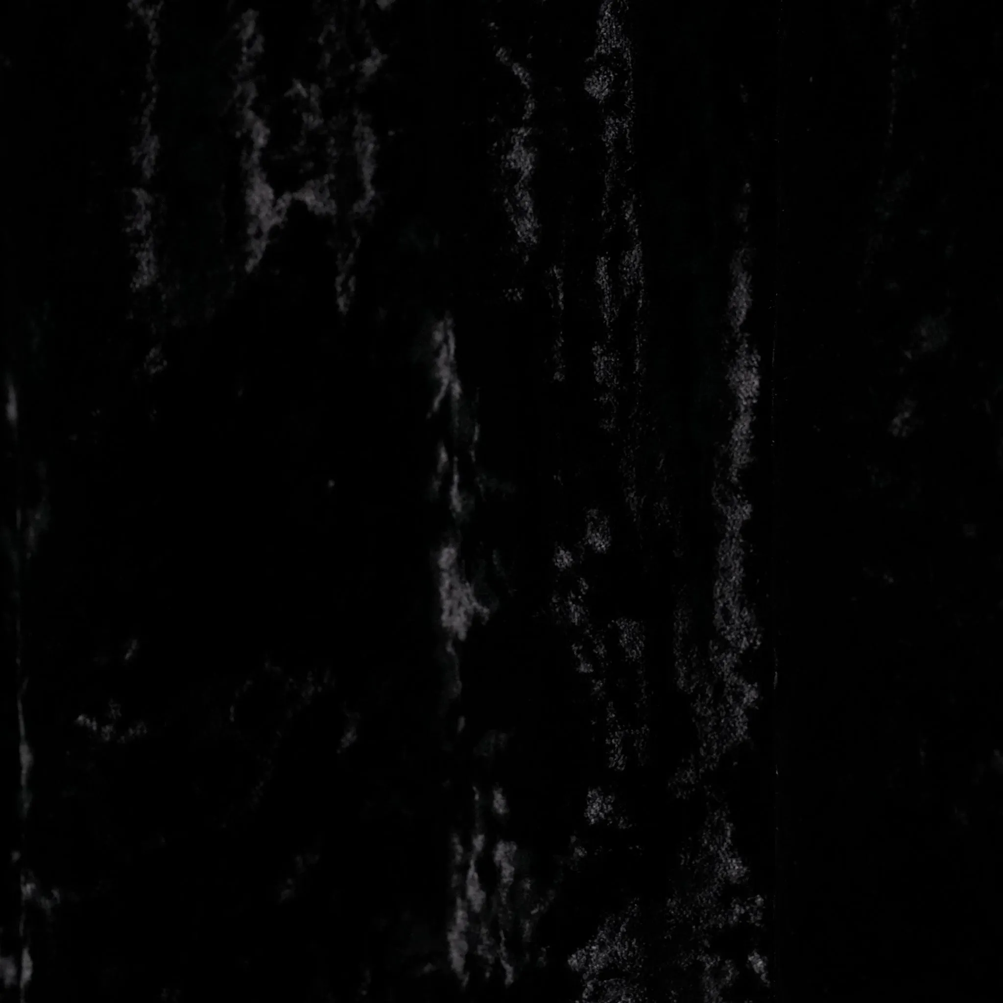 CRUSHED VELVET WIDE PANTS / BLACK