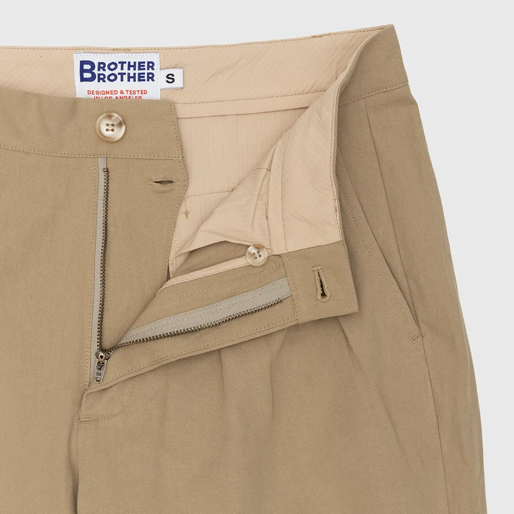 DOUBLE PLEATED TROUSER