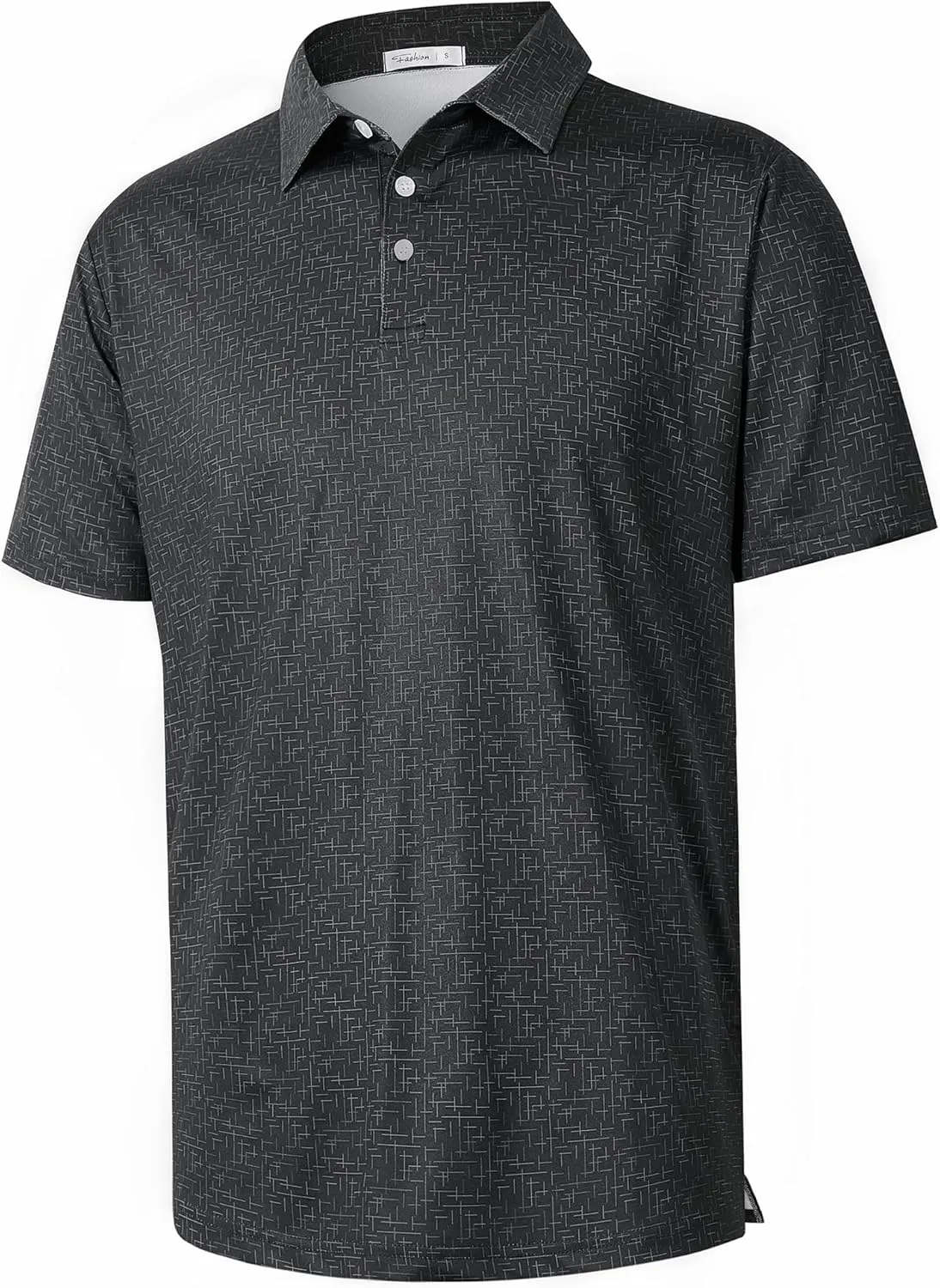 ELETOP Mens Golf Polo Shirts Moisture Wicking Quick Dry Short Sleeve Polo Casual Fashion Golf Shirt for Men