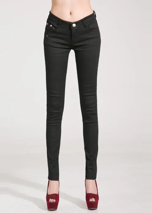 Fashion Color Pencil Pants