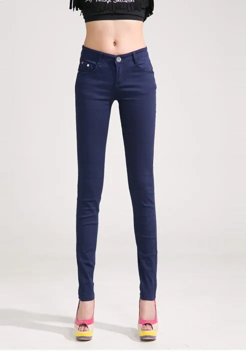 Fashion Color Pencil Pants