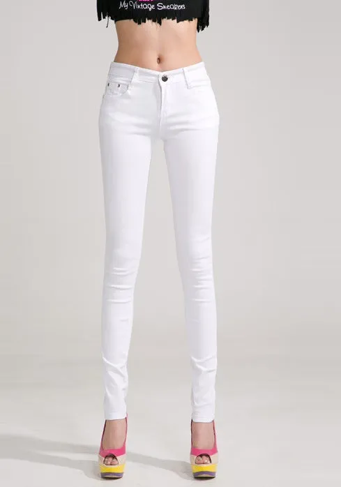 Fashion Color Pencil Pants