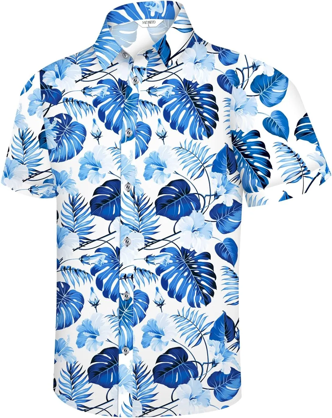 Hawaiian Shirt for Men Beach Shirts Summer Button Down Short Sleeve Tropical Tops Vacation Aloha Outfits Cruise Clothes