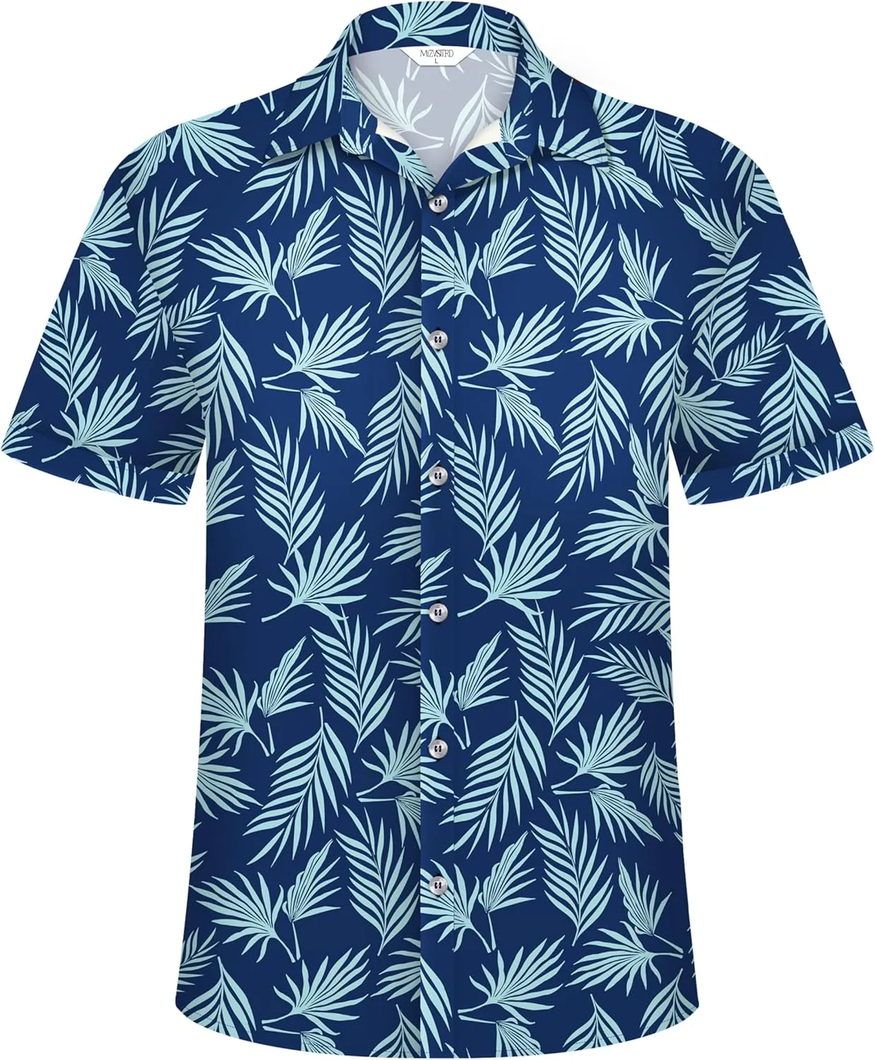 Hawaiian Shirt for Men Beach Shirts Summer Button Down Short Sleeve Tropical Tops Vacation Aloha Outfits Cruise Clothes