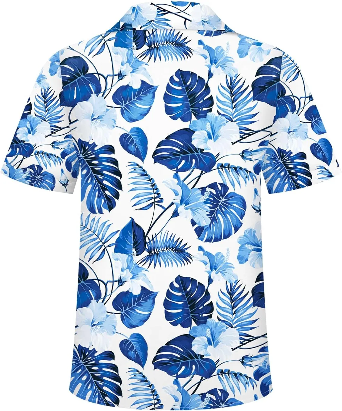 Hawaiian Shirt for Men Beach Shirts Summer Button Down Short Sleeve Tropical Tops Vacation Aloha Outfits Cruise Clothes