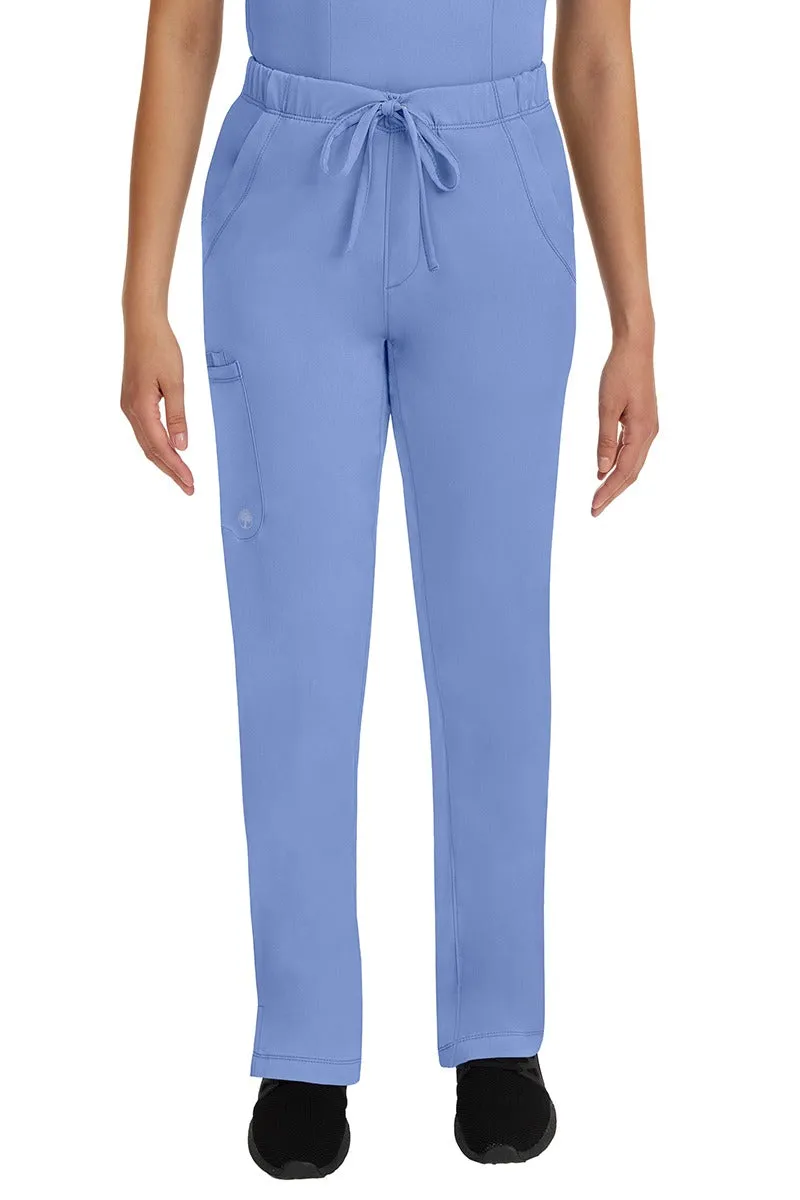 HH Works Women's Scrub Set Monica Top & Tall Rebecca Pant | Ceil Blue