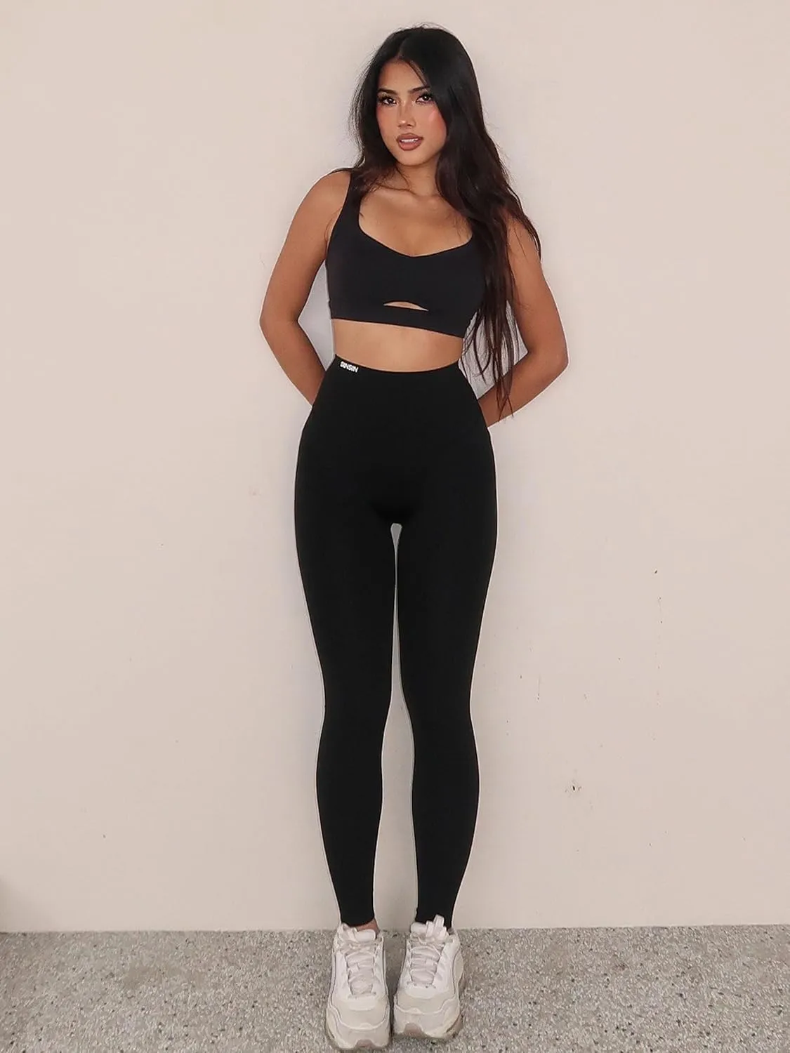 Leggings for Women Tummy Control Butt Lift High Waisted, No Front Seam Buttery Soft Workout Leggings for Maternity