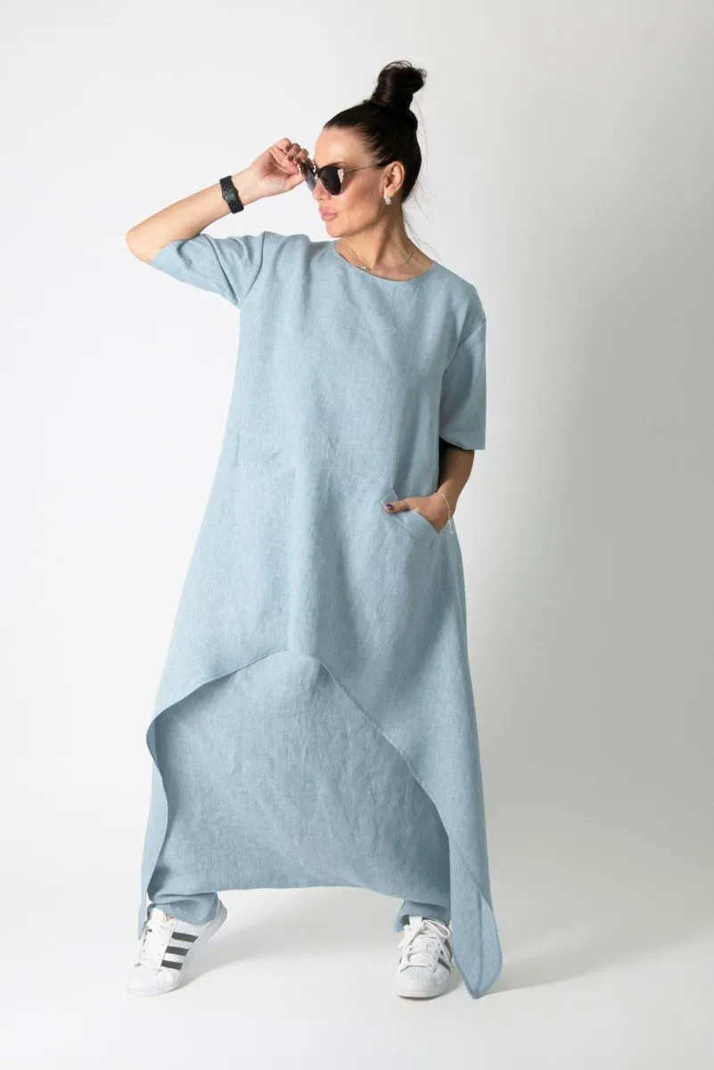 Linen Harem Pants LAUREN