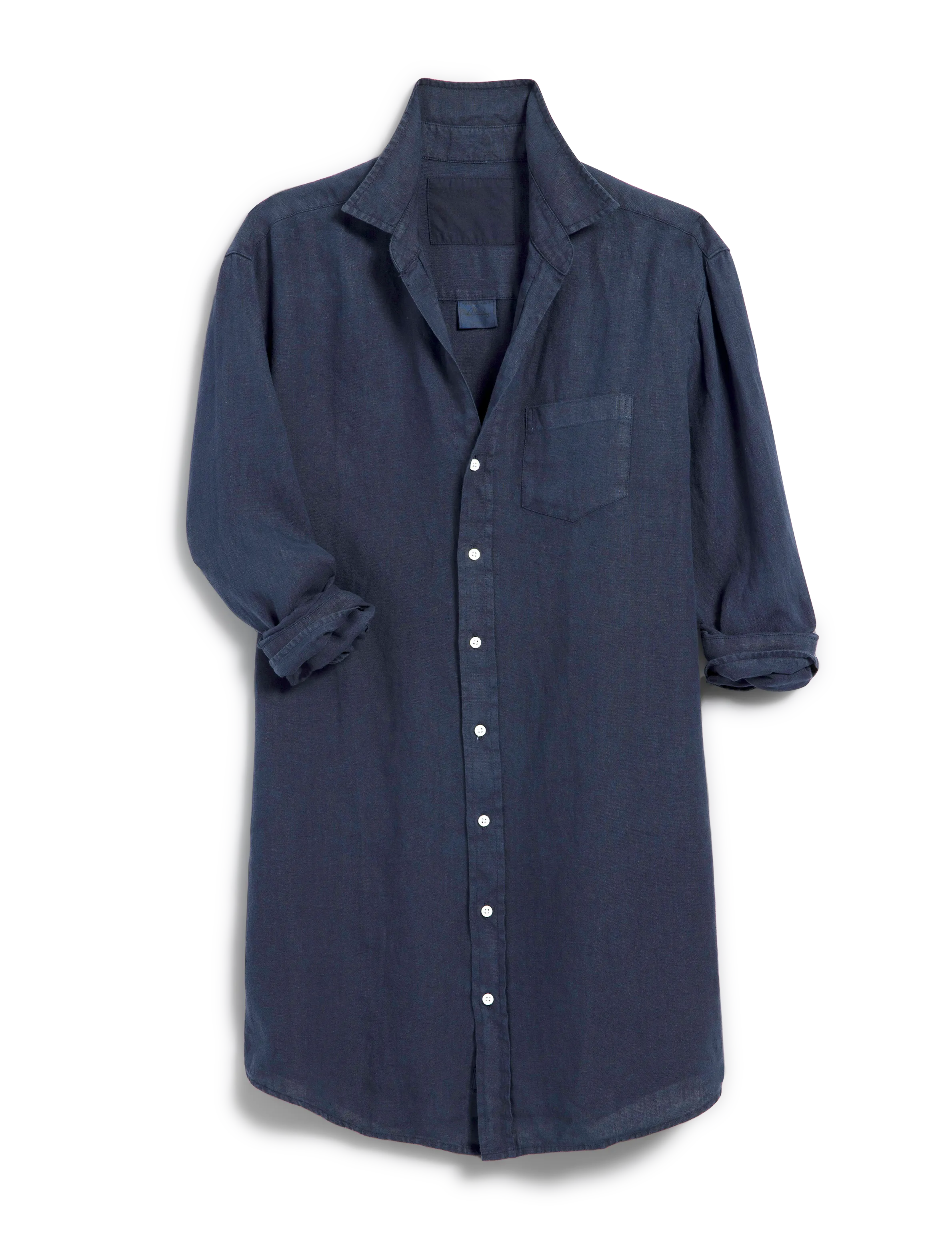 MARY Navy, Washed Linen