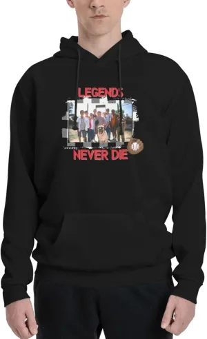 Mens Hooded Sweatshirt, Hooded Sportswear Shirts, Drawstring Pullover Hoodie
