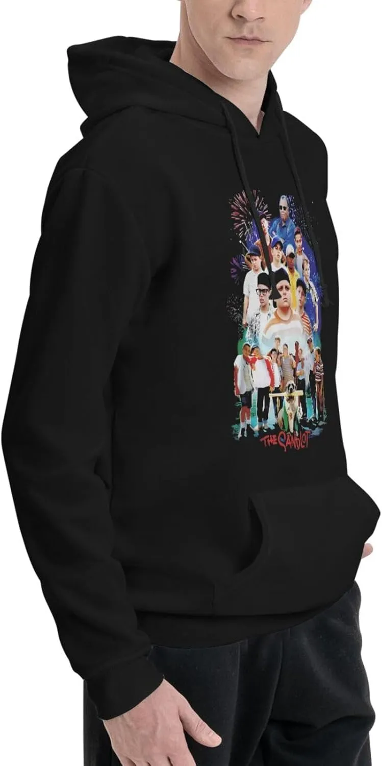 Mens Hooded Sweatshirt, Hooded Sportswear Shirts, Drawstring Pullover Hoodie