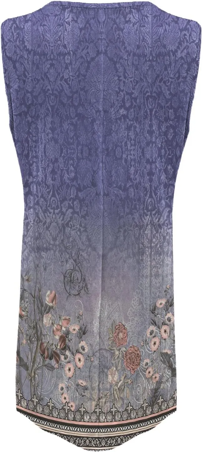 Midi Boho Dresses for Women Ring Straps Sleeveless Summer Casual Dress Sexy Elegant Beach Dress Flowy Mini Tank Dress