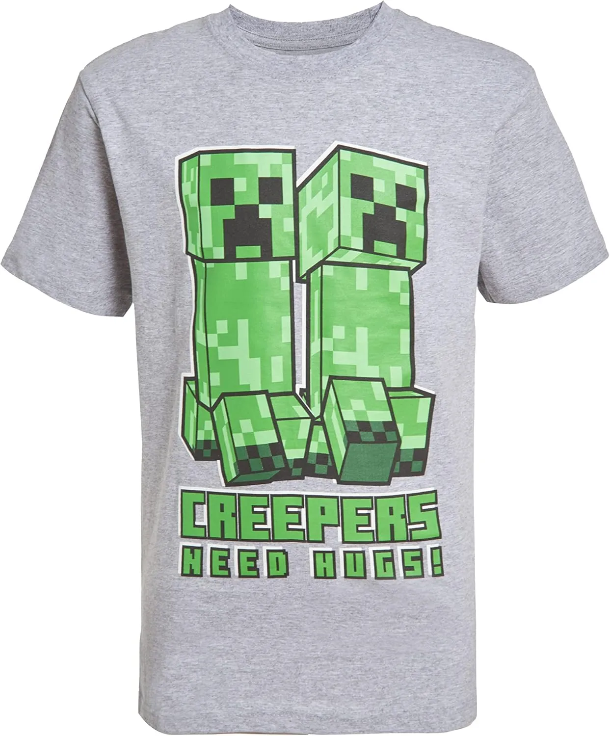 Minecraft Boys Short Sleeve Regular Fit