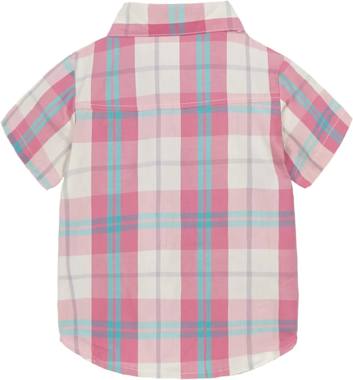Mud Kingdom Little Boys Dress Shirts Short Sleeve Cute Summer
