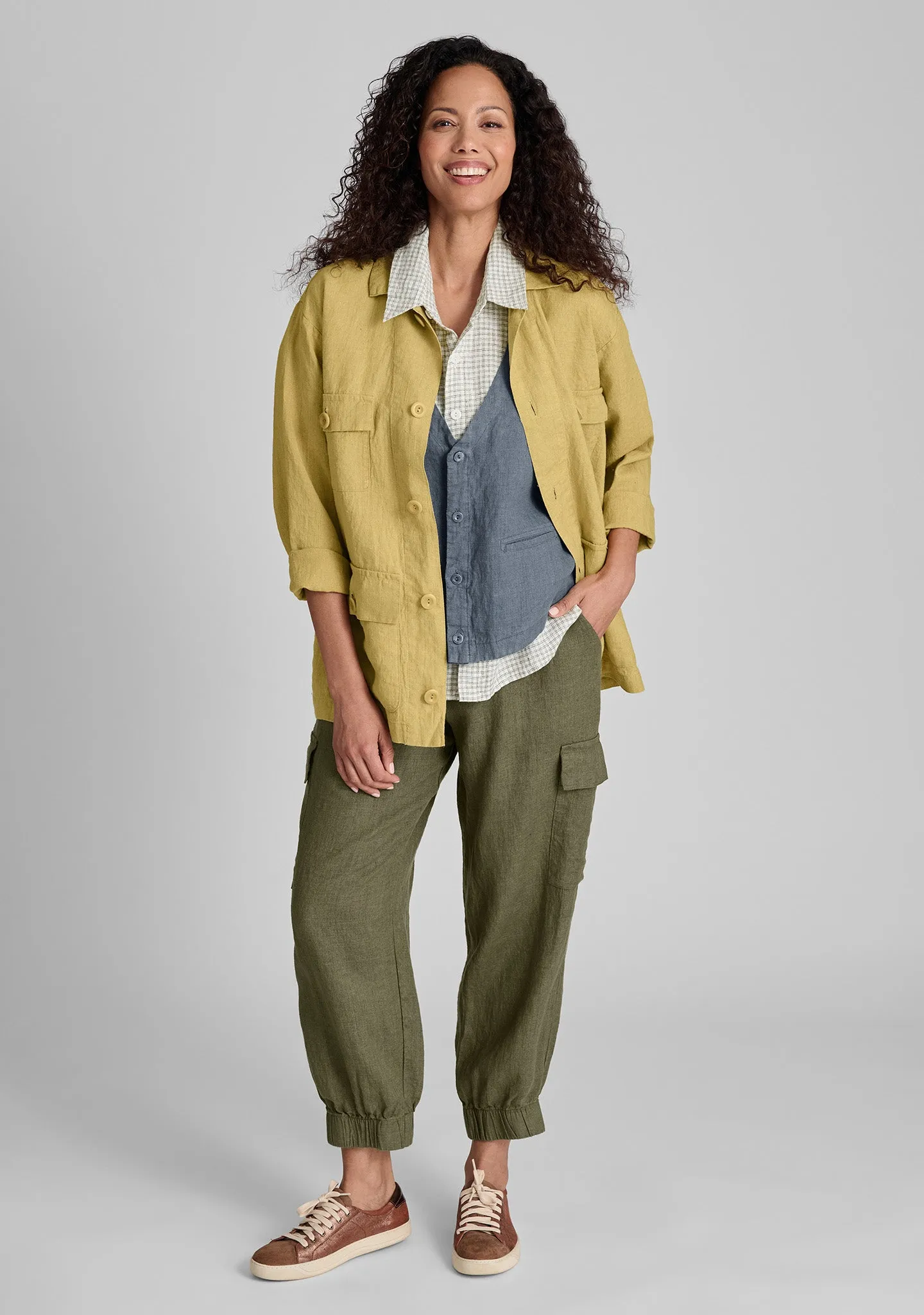 Nifty Pant - Linen Drawstring Pants