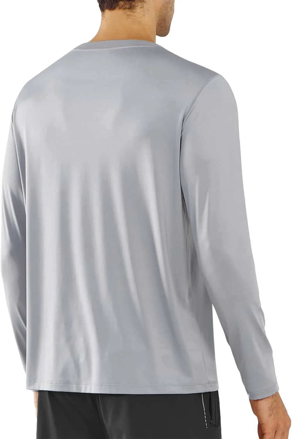 NORTHYARD Men's Long Sleeve Running Shirts Quick Dry Athletic Workout Gym Sun Protection UPF 50  Shirt Hiking Swim Rash Guard