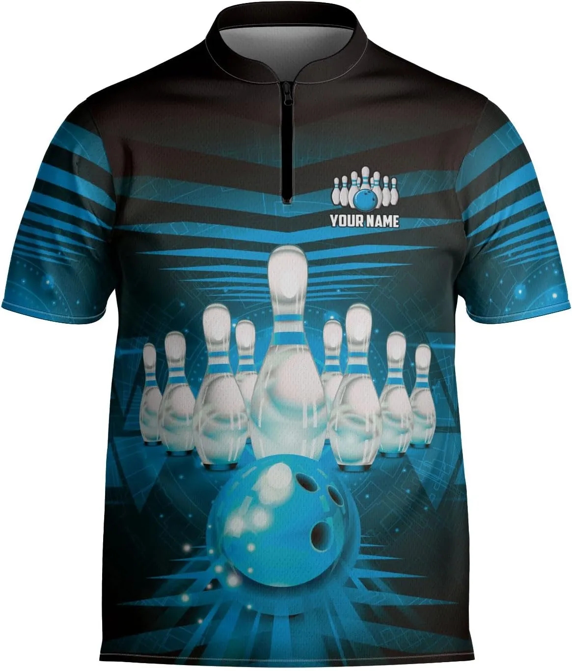 Personalized Bowling Jersey 3D Custom Bowling Shirts for Team Bowling Shirt Unisex for Men Women Bowling Jerseys 3D