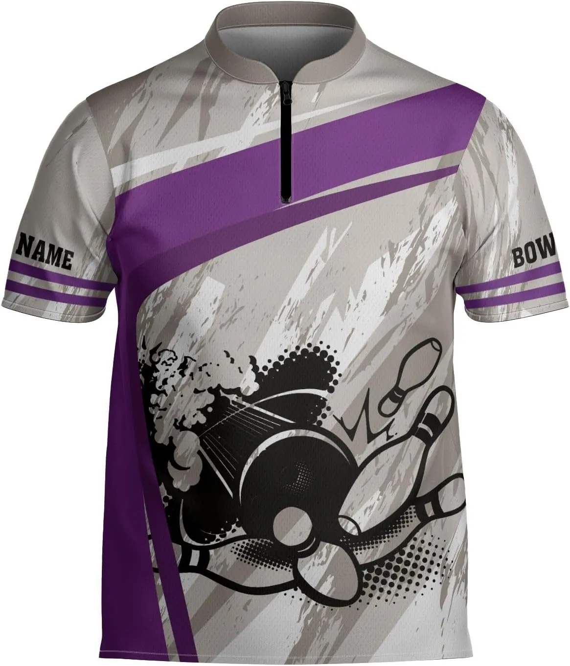 Personalized Bowling Jersey 3D Custom Bowling Shirts for Team Bowling Shirt Unisex for Men Women Bowling Jerseys 3D