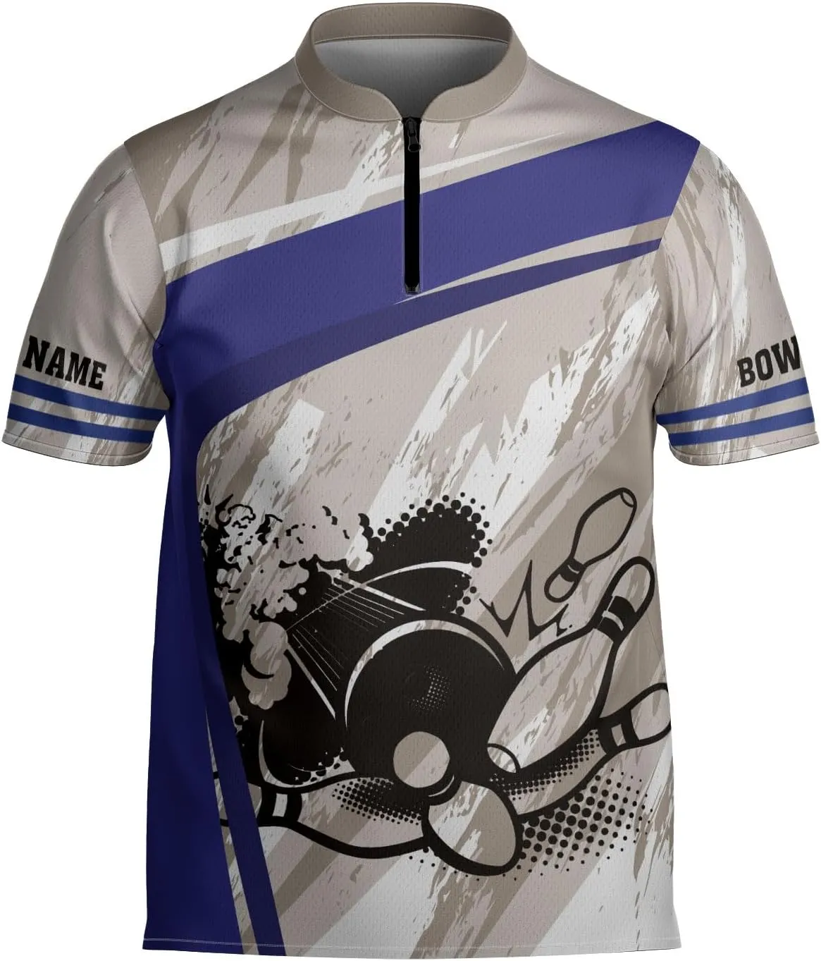Personalized Bowling Jersey 3D Custom Bowling Shirts for Team Bowling Shirt Unisex for Men Women Bowling Jerseys 3D