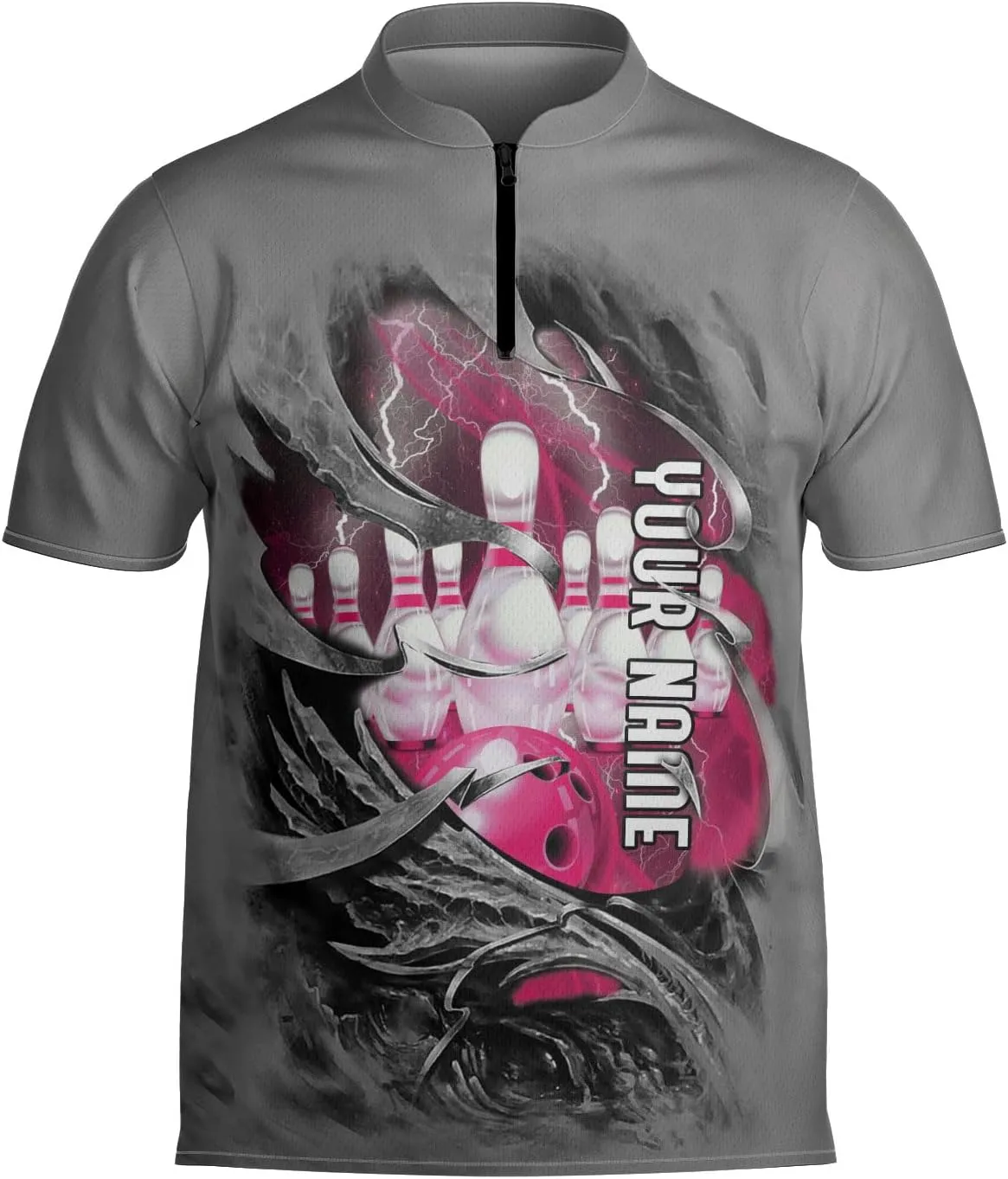 Personalized Bowling Jersey 3D Custom Bowling Shirts for Team Bowling Shirt Unisex for Men Women Bowling Jerseys 3D