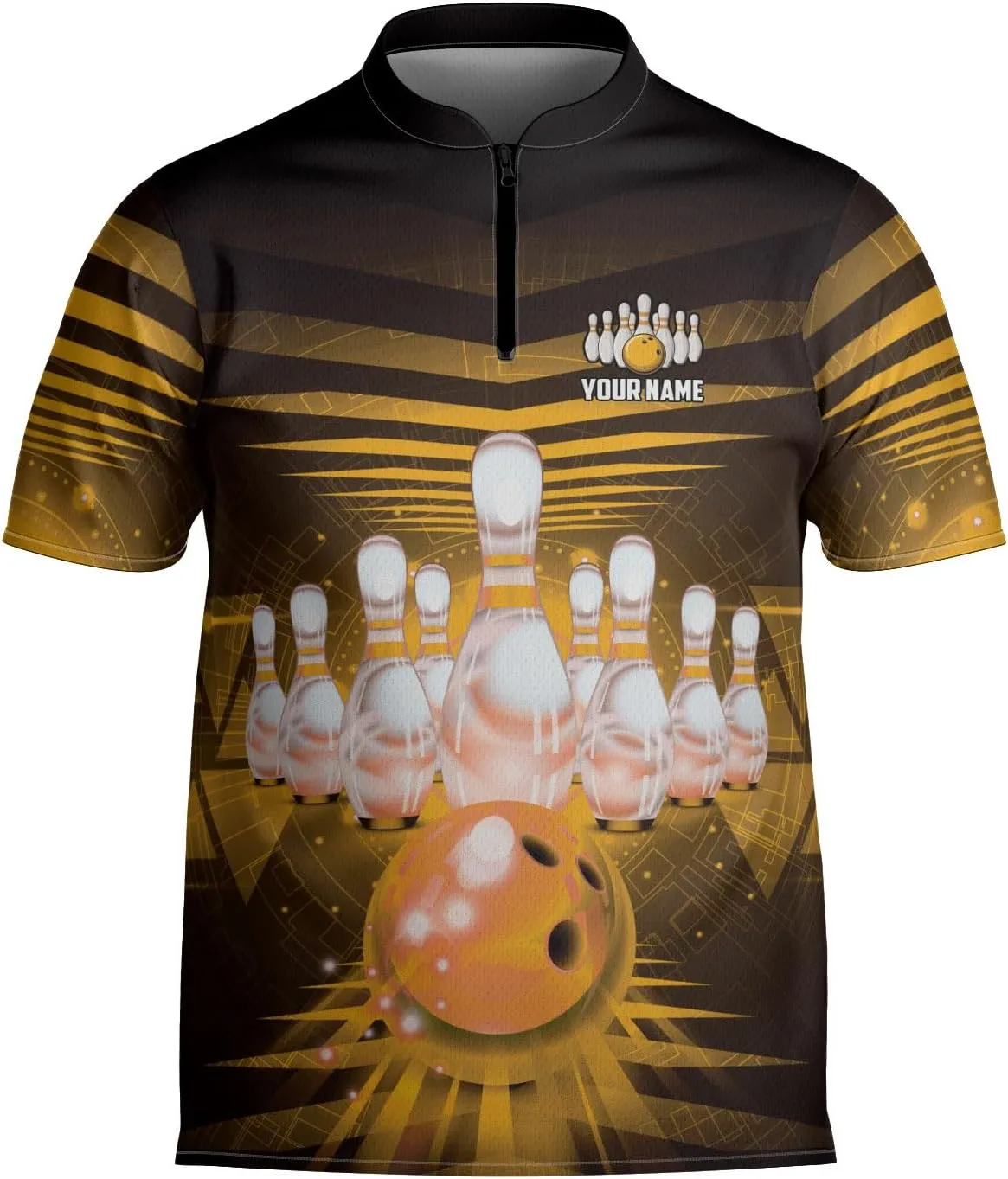 Personalized Bowling Jersey 3D Custom Bowling Shirts for Team Bowling Shirt Unisex for Men Women Bowling Jerseys 3D
