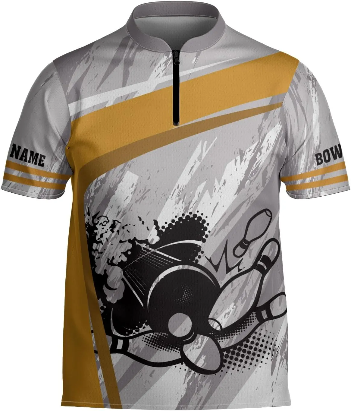 Personalized Bowling Jersey 3D Custom Bowling Shirts for Team Bowling Shirt Unisex for Men Women Bowling Jerseys 3D