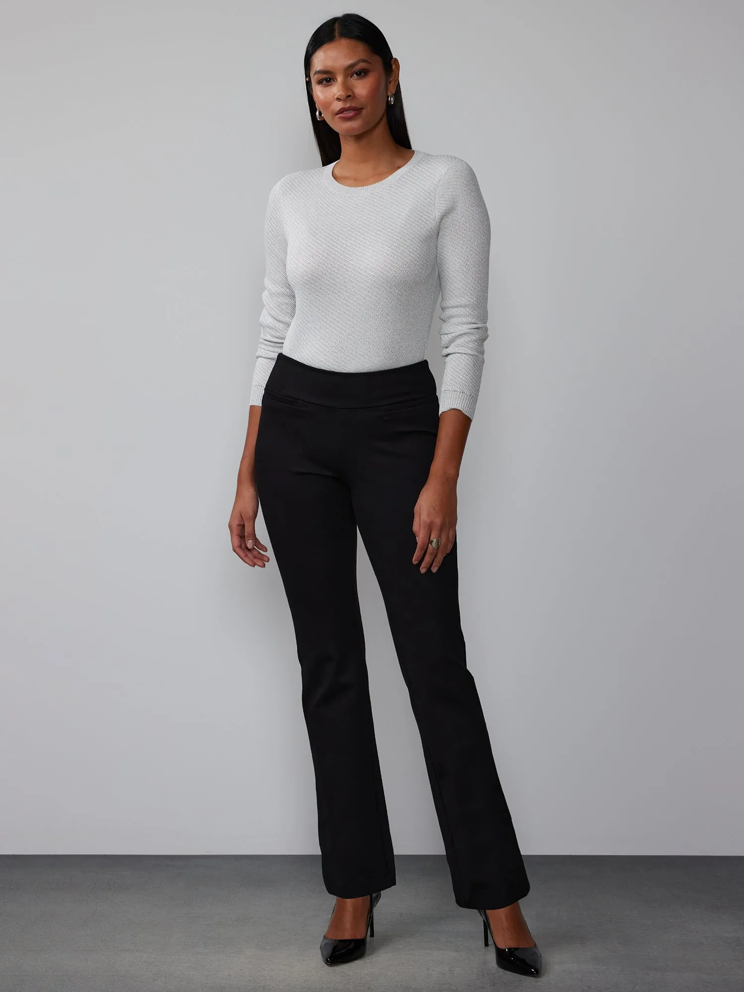 Ponte Bootcut High Rise Pant