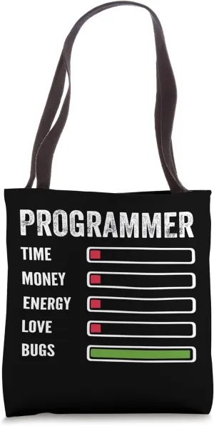 Programmer Coder - Developer Programming Software Engineer Tote Bag