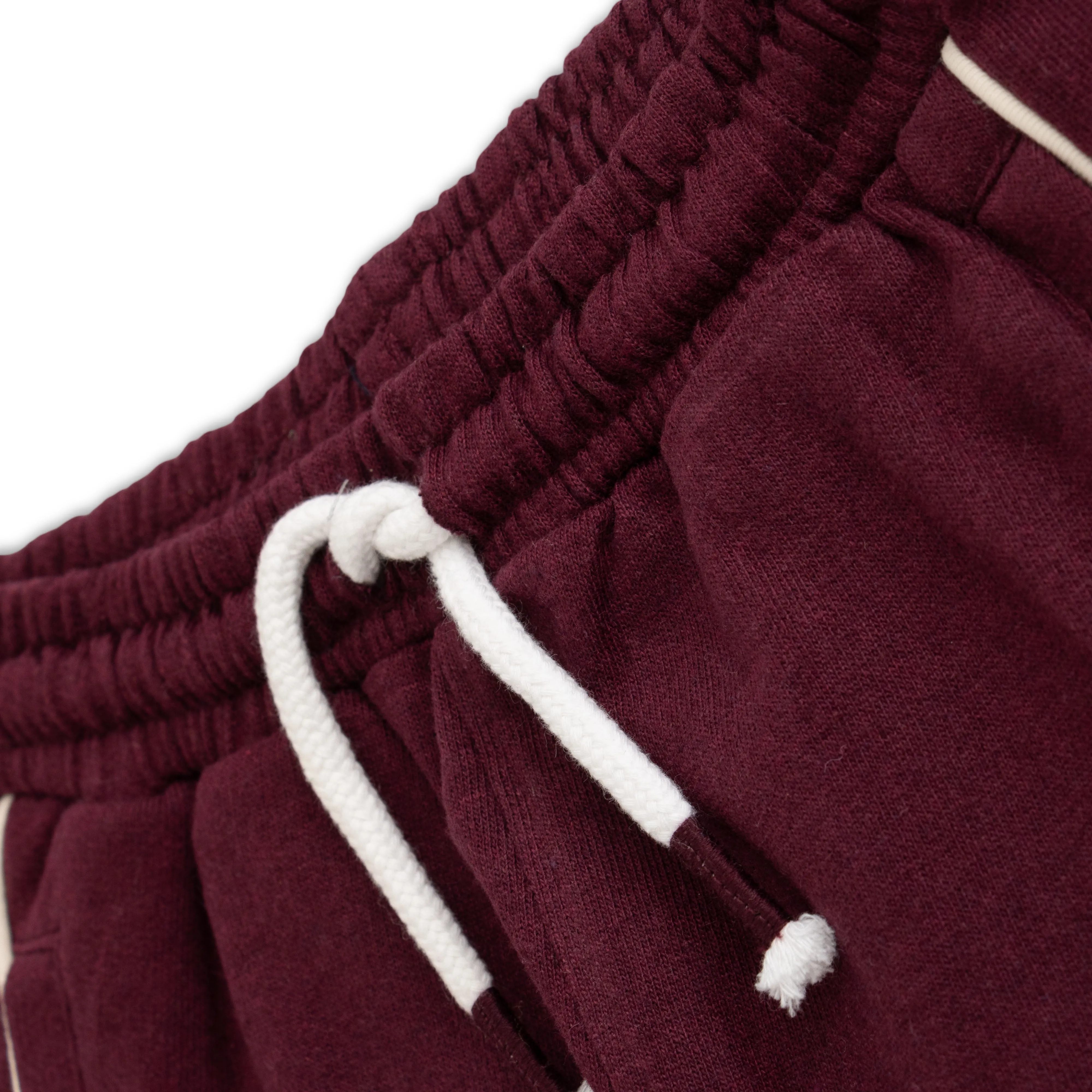 "Boys' 2-Pack Track Pants with Contrast Piping  Blue & Maroon"