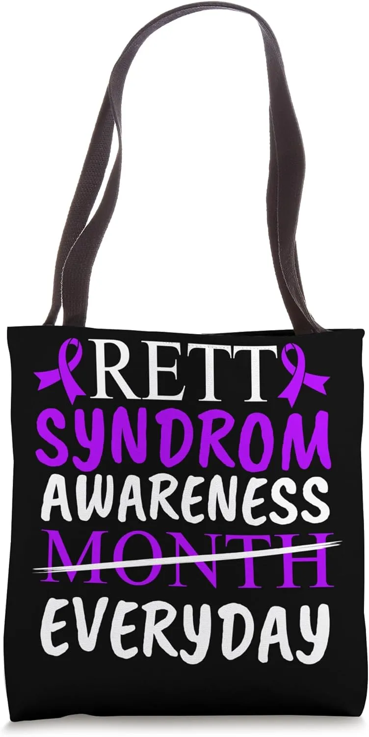 Rett Syndrom Awareness month Tote Bag