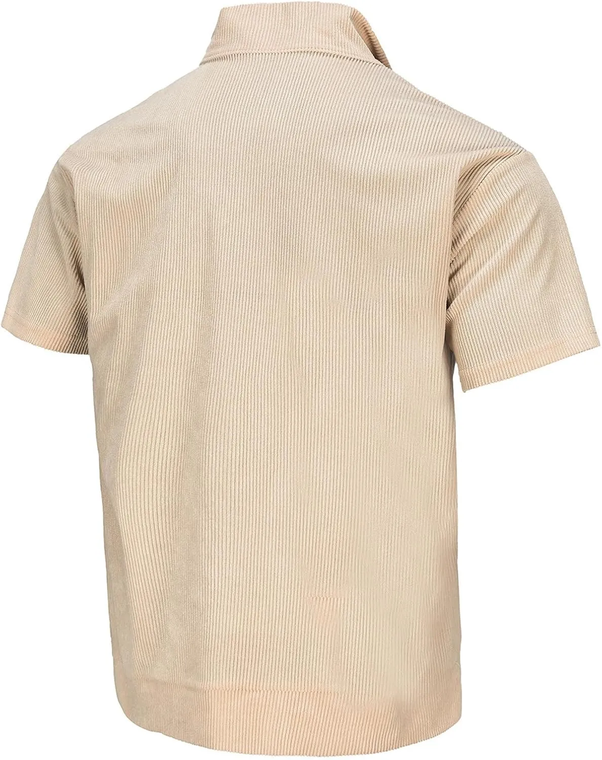 RTTUIOP Collared Shirt Men Polo Shirts Short Sleeve V Neck Button Down Casual Quick Dry Moisture Wicking Slim Fit Golf Shirts