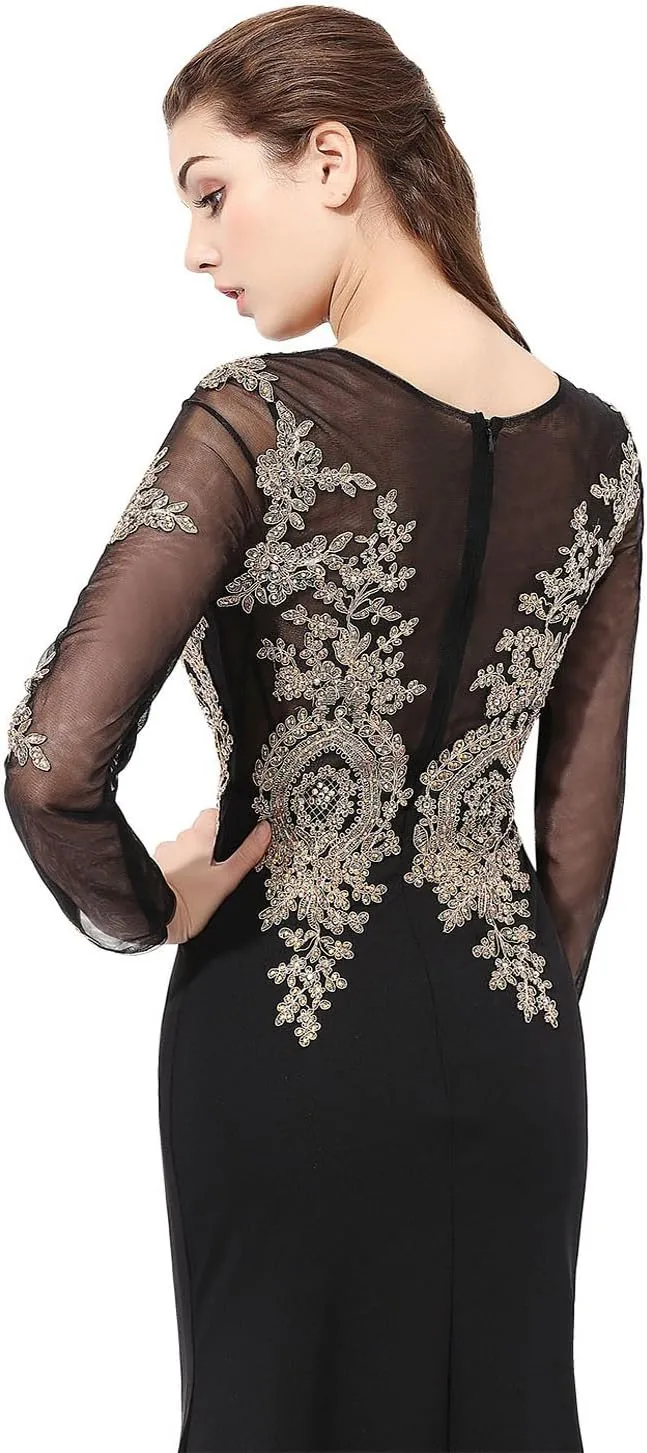 Sarahbridal Women's Prom Dresses Long 2022 Fromal Evening Ball Gowns