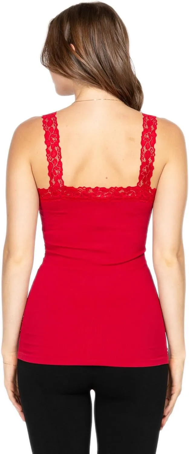 Sexy Women's Lace Seamless Camisole Corset Look. One Size