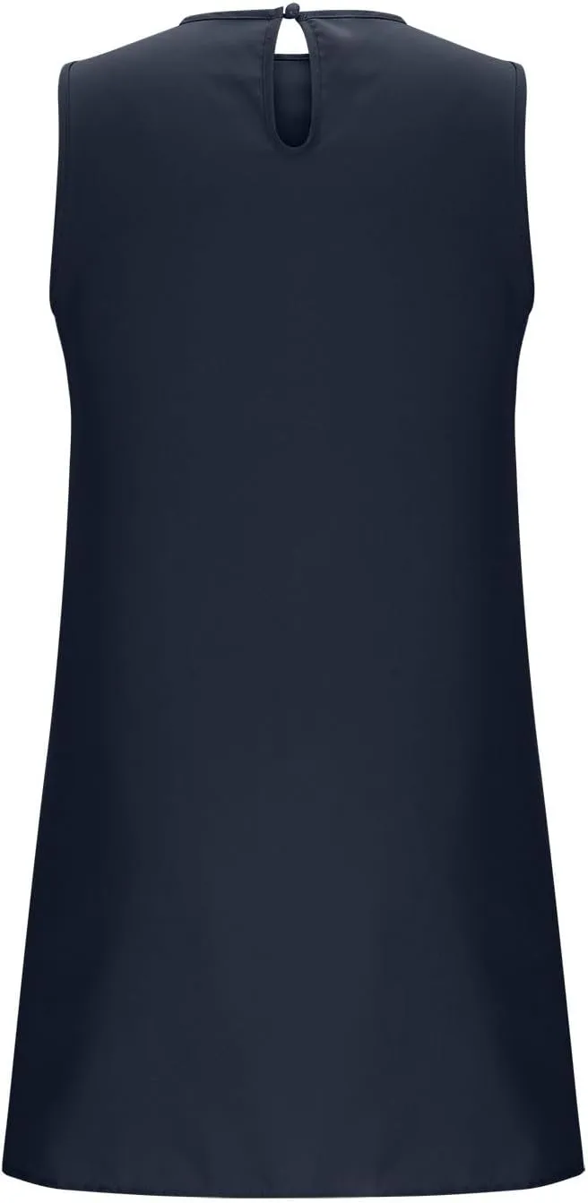 Tank Dresses for Women 2025 Solid Color Flowy Beach Sundresses Casual Vacation Summer Trendy Clothing