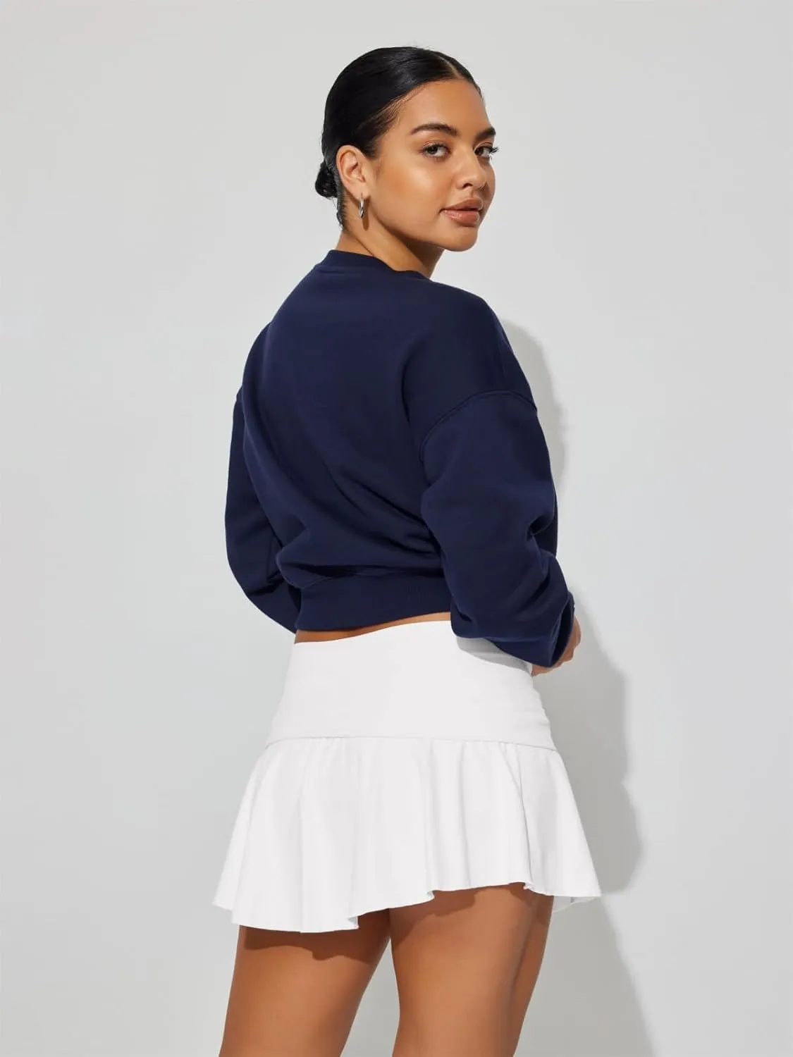 Women's Tennis Skirt Pleated Athletic Skirts with Pockets Shorts High Waisted Golf Skort