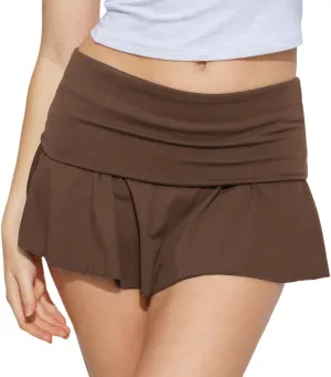 Women's Tennis Skirt Pleated Athletic Skirts with Pockets Shorts High Waisted Golf Skort