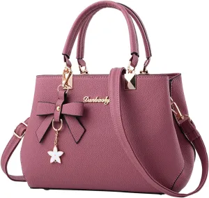 Womens Work Tote Fashion Handbags Ladies Purse Satchel Shoulder Bags Tote Leather Bag For Ladies Women's Shoulder Handbags
