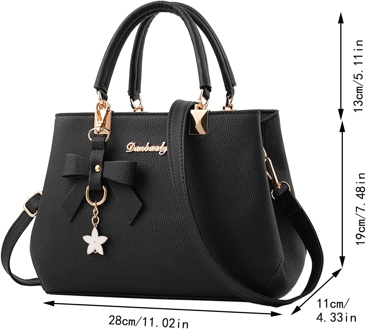 Womens Work Tote Fashion Handbags Ladies Purse Satchel Shoulder Bags Tote Leather Bag For Ladies Women's Shoulder Handbags